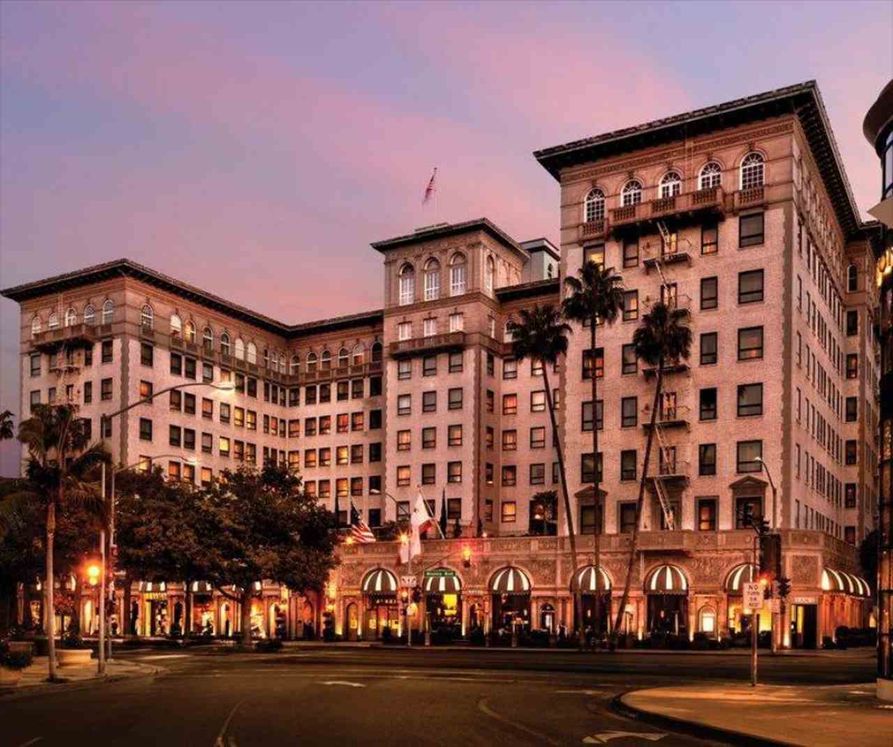 Fachada do hotel Beverly Wilshire