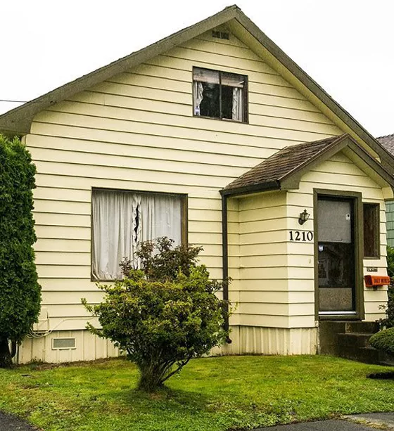 Fachada da antiga casa de Kurt Cobain (Foto: Divulgação/Lee Bacon)