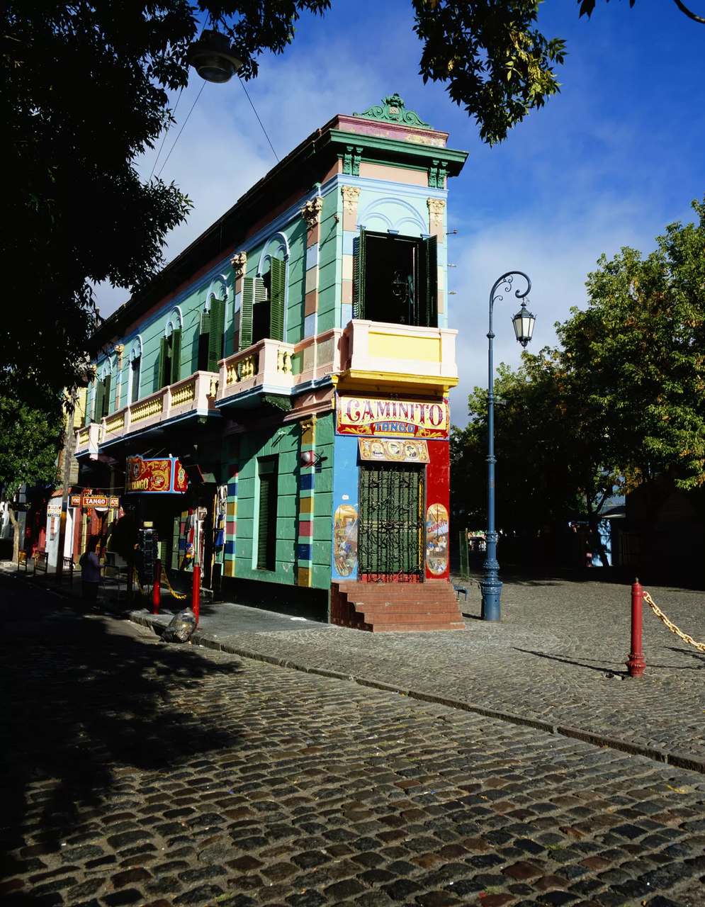 A famosa esquina do Caminito (Foto Getty Images)