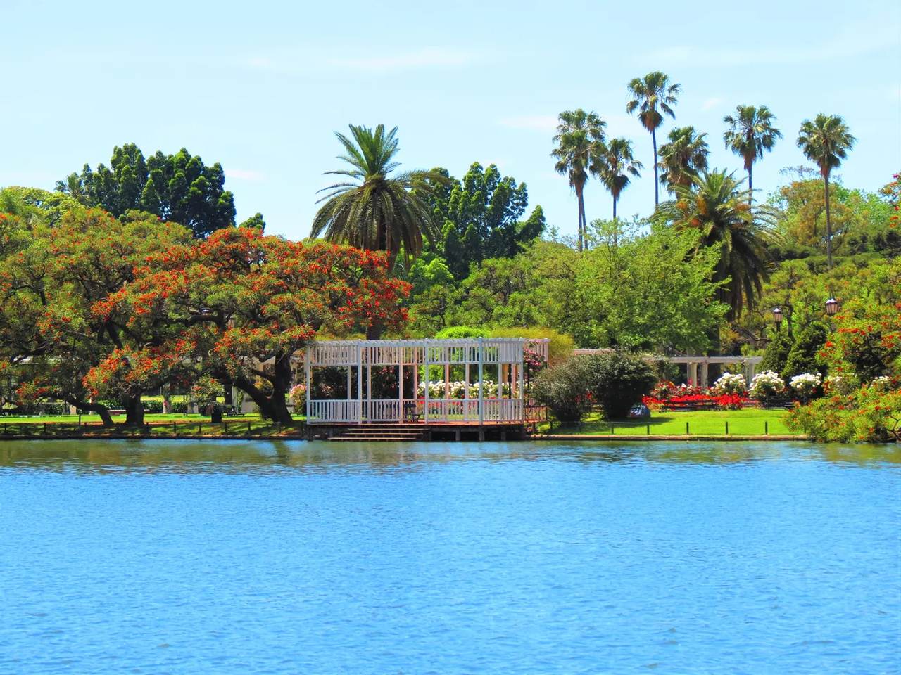 O Rosedal de Palermo possui uma das paisagens mais bonitas da cidade (Foto Getty ImagesiStockphoto)