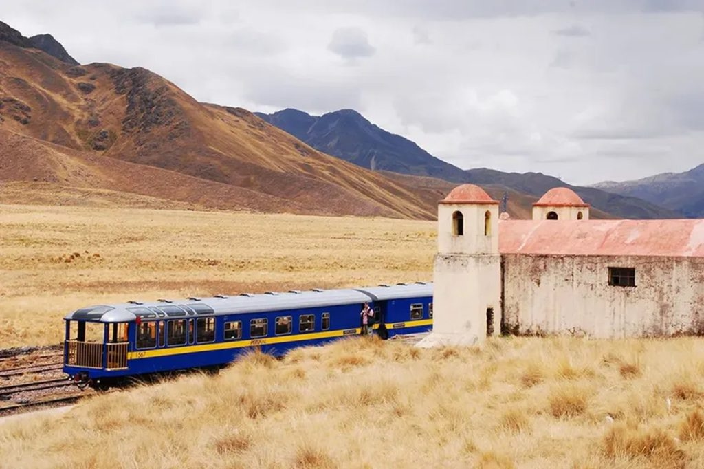 Belas paisagens do Peru a bordo 