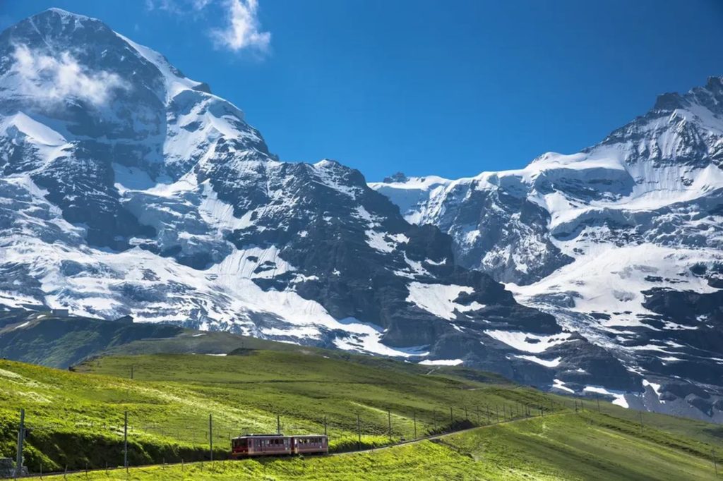 Jungfraubahn Funicular Train, Suíça