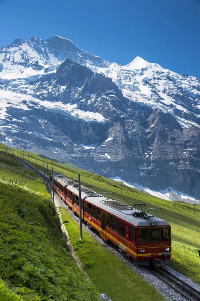 Jungfraubahn Funicular Train, Suíça