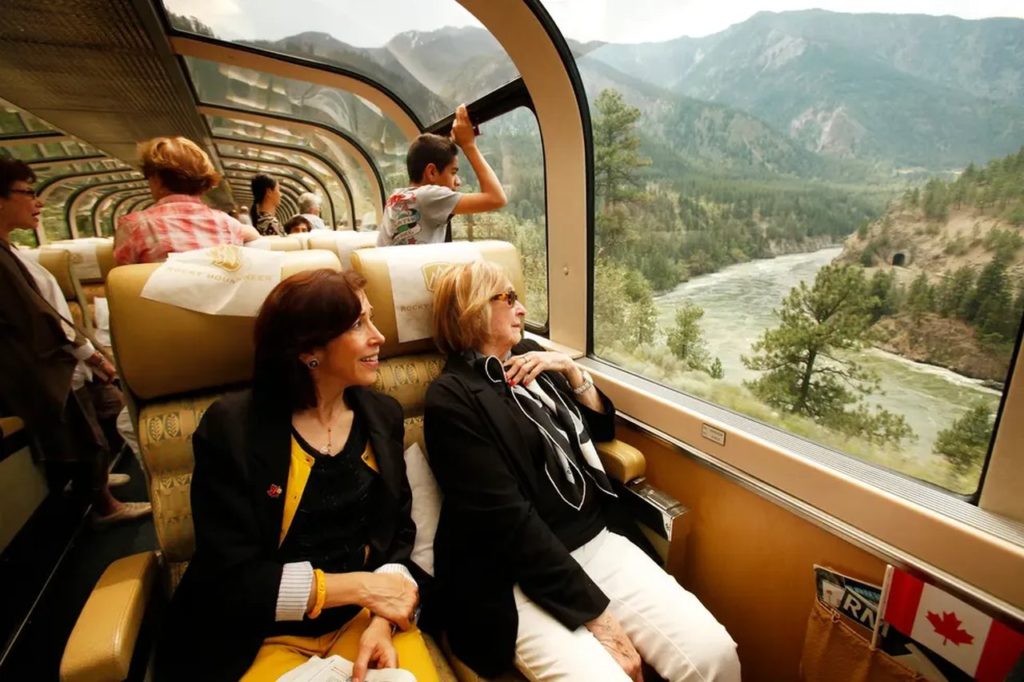 Rocky Mountaineer, Canadá e EUA