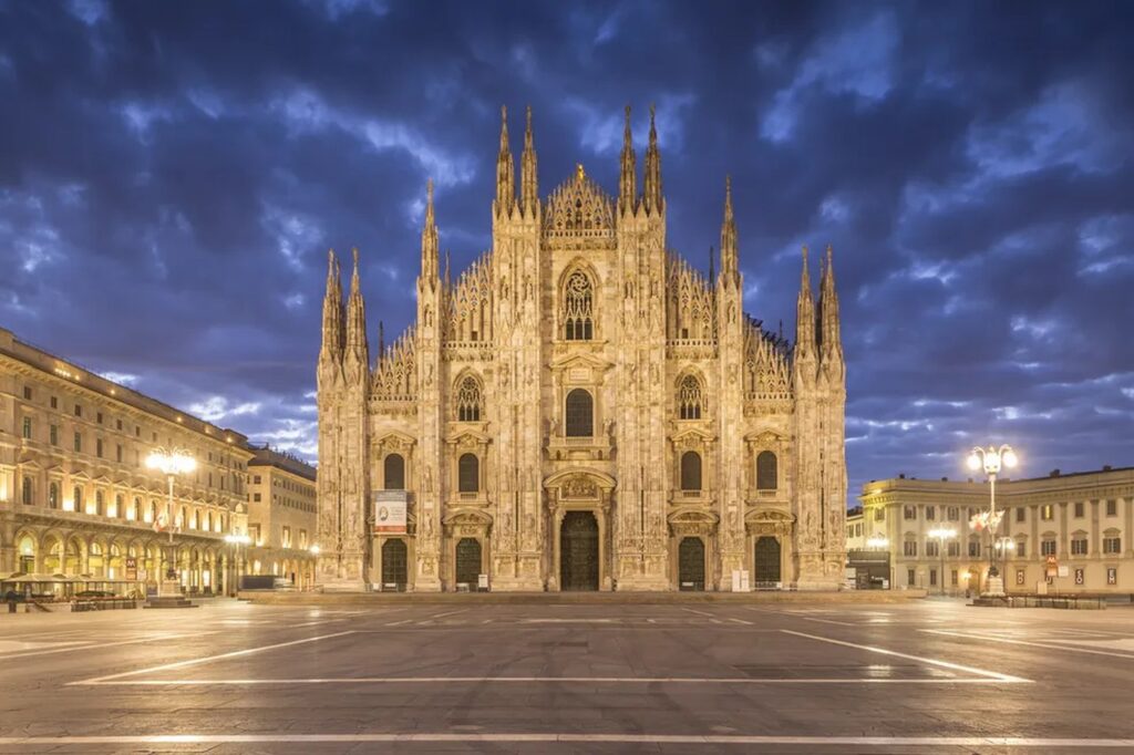 Catedral de Milão, na Itália — Foto: Getty Images